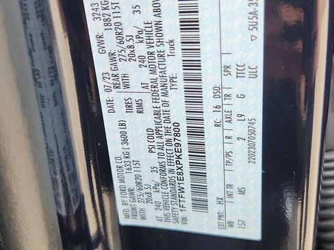 Certified 2023 Ford F150 XLT w/ Equipment Group 302A High AWD/4WD image 22