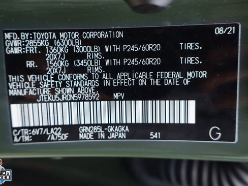 Used 2022 Toyota 4Runner Limited AWD/4WD image 34