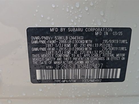 Certified 2025 Subaru Forester Sport w/ Popular Package image 32