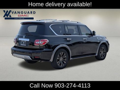Used 2017 Nissan Armada Platinum w/ Captain Seat Package RWD image 9