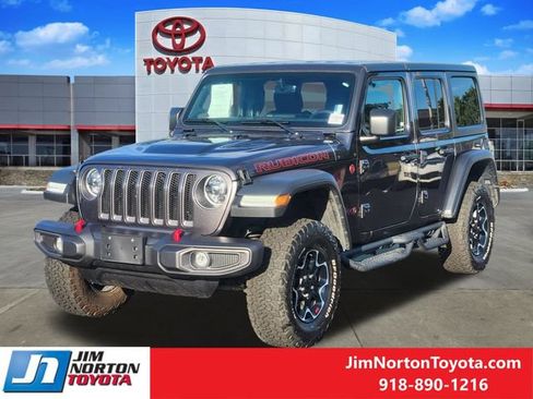 Used 2023 Jeep Wrangler Unlimited Rubicon w/ LED Lighting Group AWD/4WD image 4