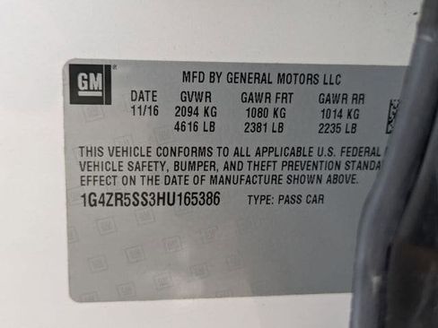 Used 2017 Buick LaCrosse Premium w/ Driver Confidence Package #2 image 22