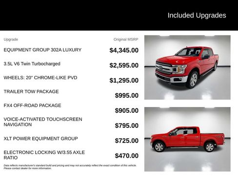 Used 2019 Ford F150 XLT w/ Equipment Group 302A Luxury AWD/4WD image 7