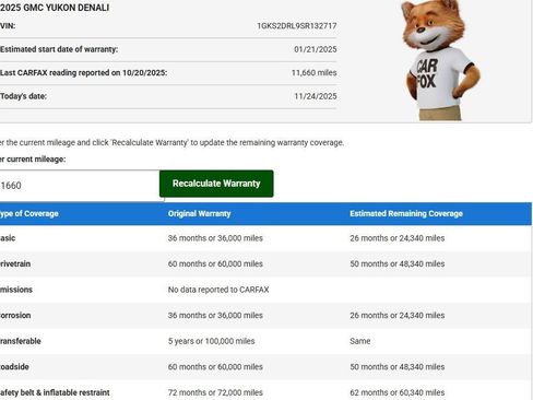 Used 2025 GMC Yukon Denali image 76