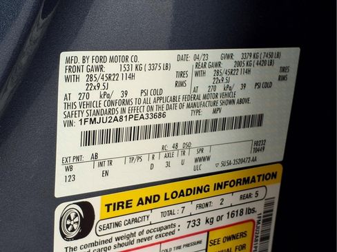 Used 2023 Ford Expedition Limited AWD/4WD image 22