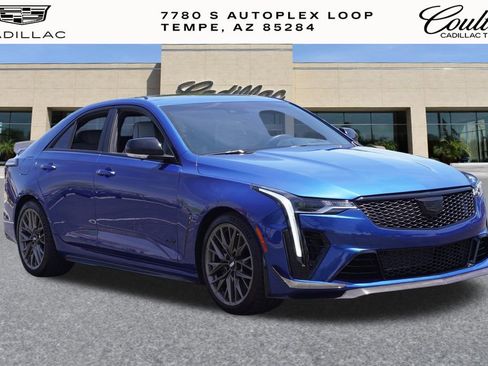Certified 2023 Cadillac CT4 V Blackwing w/ Technology Package RWD image 4