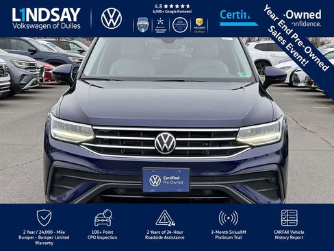 Certified 2022 Volkswagen Tiguan SE image 3