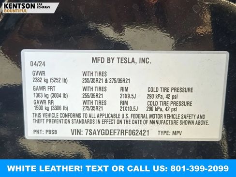 Used 2024 Tesla Model Y Performance AWD/4WD image 13