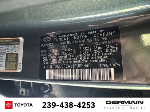 Used 2023 Hyundai Tucson SEL w/ Cargo Package AWD/4WD image 25