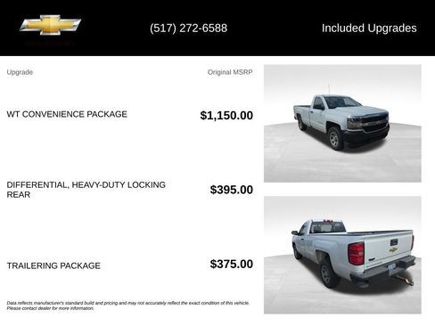 Used 2016 Chevrolet Silverado 1500 W/T w/ WT Convenience Package RWD image 5