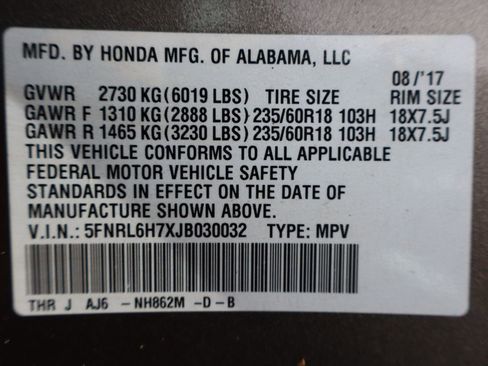 Used 2018 Honda Odyssey EX-L image 47