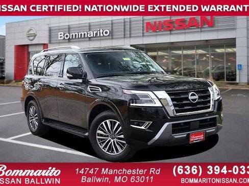 Certified 2024 Nissan Armada SL w/ Captain's Chairs Package AWD/4WD image 1