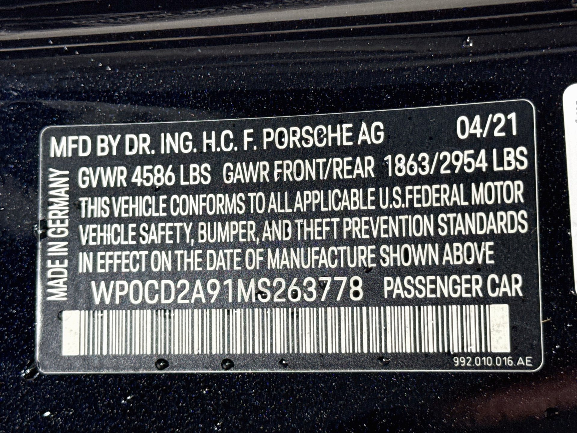 Used 2021 Porsche 911 Turbo S AWD/4WD image 29