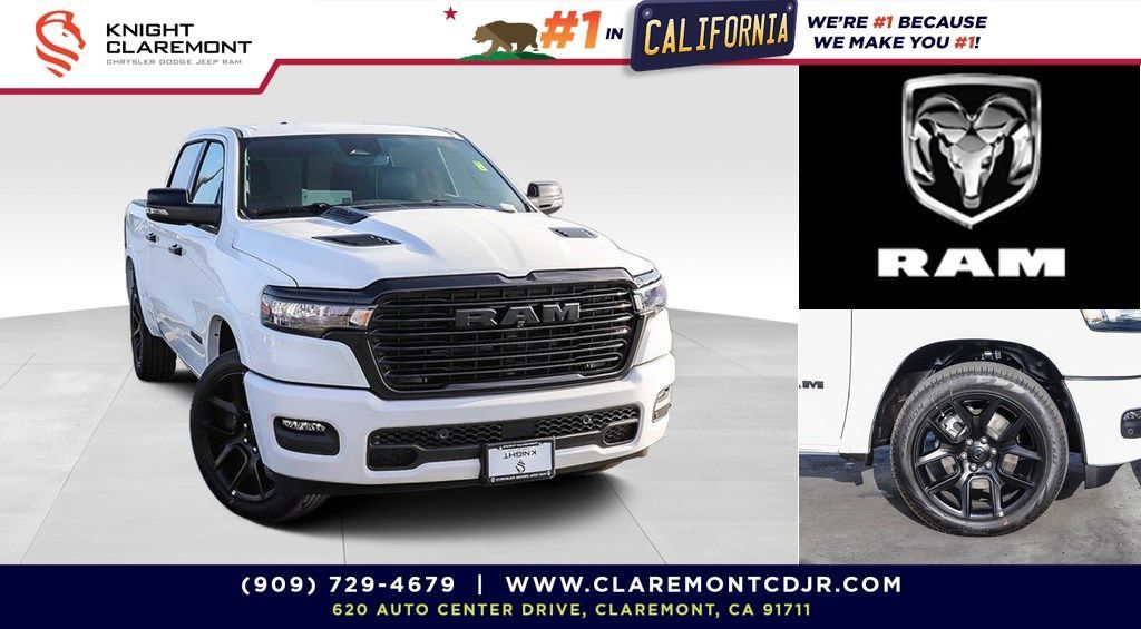 New 2026 RAM 1500 Laramie w/ Night Edition RWD 360° Tour