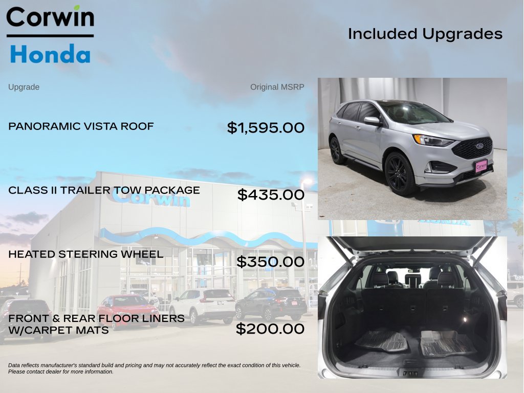 Used 2024 Ford Edge ST-Line w/ Class II Trailer Tow Package AWD/4WD image 4