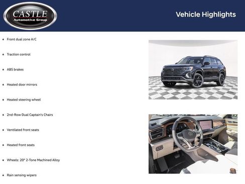 New 2026 Volkswagen Atlas SE AWD/4WD image 3