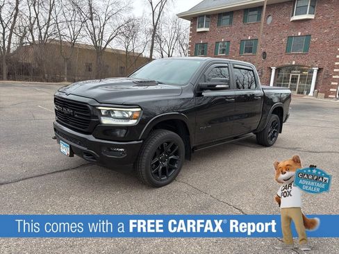 Used 2021 RAM 1500 Laramie w/ Night Edition image 2