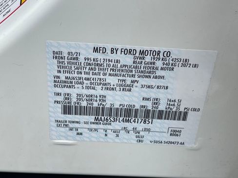 Used 2021 Ford EcoSport S image 26