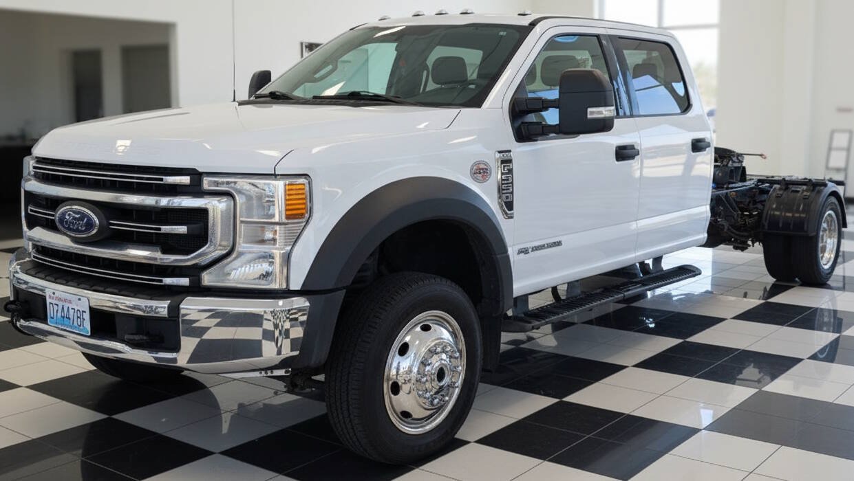 Used 2020 Ford F550 4x4 Crew Cab Super Duty image 1