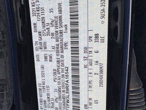 Certified 2024 Ford F150 XLT w/ Equipment Group 302A MID AWD/4WD image 33
