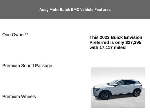 Used 2023 Buick Envision Preferred AWD/4WD image 8