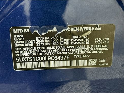 Used 2020 BMW X3 xDrive30e w/ Executive Package image 33