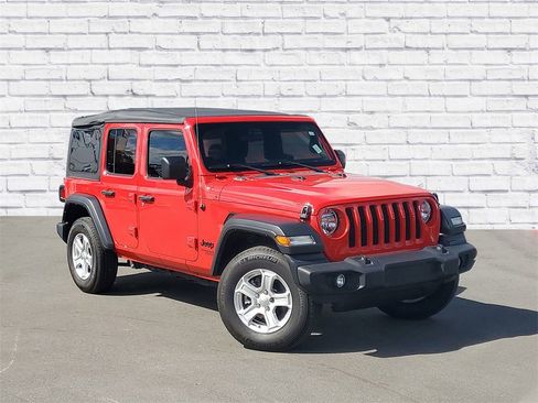 Used 2021 Jeep Wrangler Unlimited Sport image 1