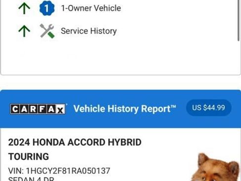 Used 2024 Honda Accord Touring image 3