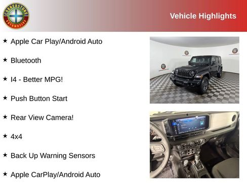 Used 2025 Jeep Wrangler Unlimited Sport AWD/4WD image 2
