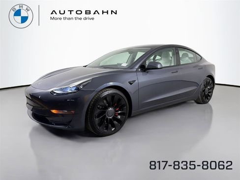 Used 2023 Tesla Model 3 Performance AWD/4WD image 1