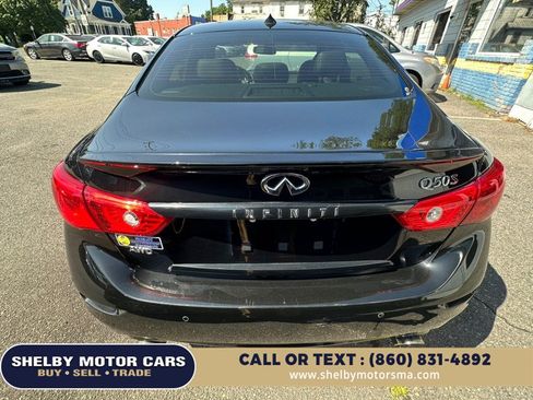 Used 2017 INFINITI Q50 Red Sport 400 AWD/4WD image 6