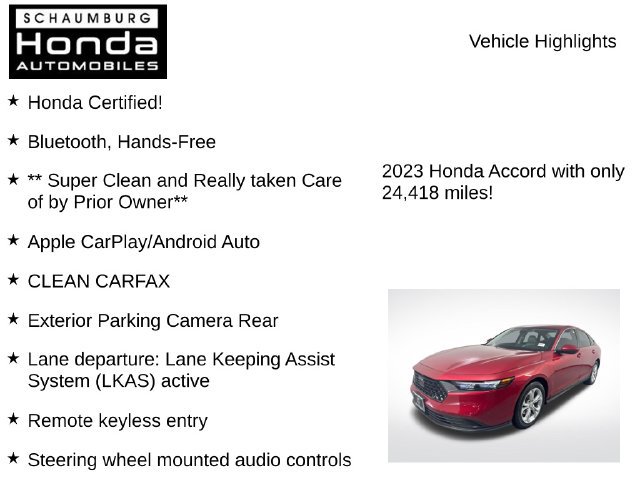Used 2023 Honda Accord LX image 14