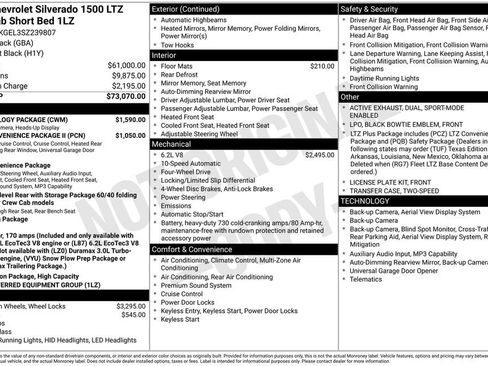Certified 2025 Chevrolet Silverado 1500 LTZ w/ Technology Package AWD/4WD image 2