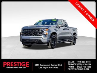 Used 2025 Chevrolet Silverado 1500 Custom w/ Turbomax Blackout Package 360° Tour