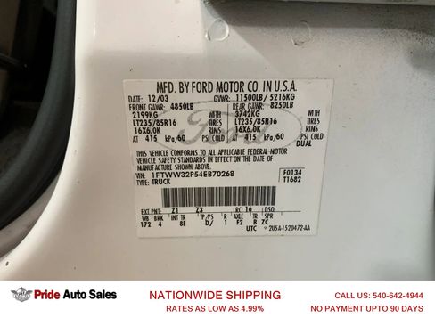 Used 2004 Ford F350 Lariat RWD image 33