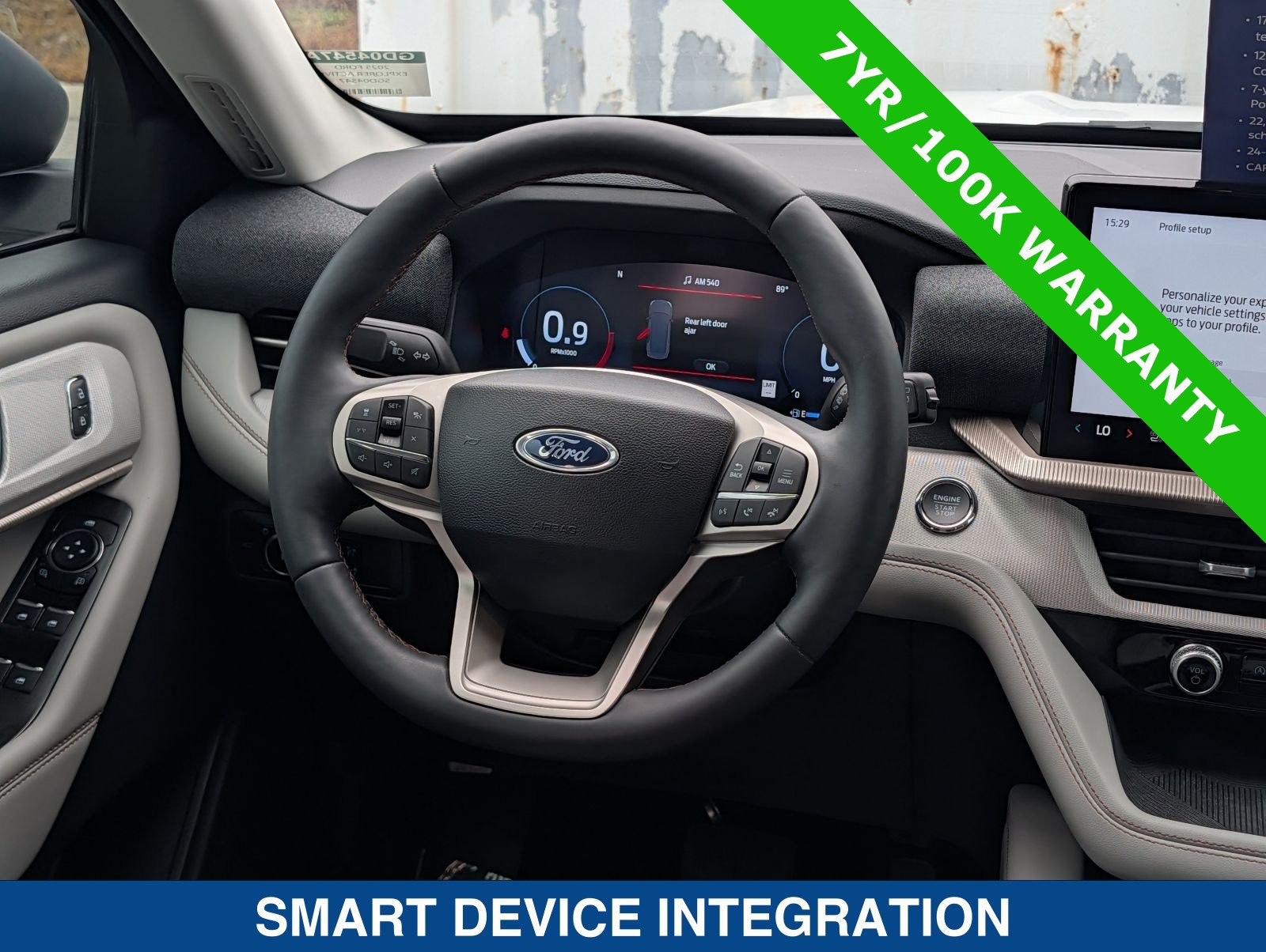 Certified 2025 Ford Explorer Active w/ Active Comfort Package RWD image 19