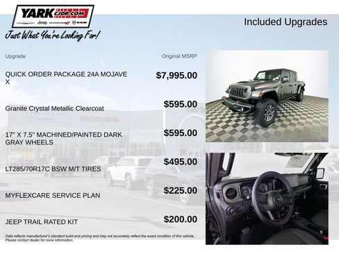New 2026 Jeep Gladiator Mojave AWD/4WD image 3