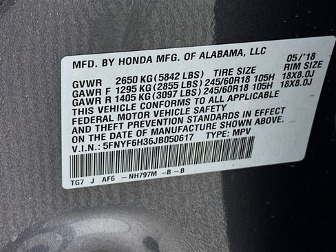 Used 2018 Honda Pilot EX image 12