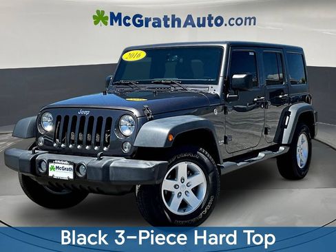 Used 2016 Jeep Wrangler Unlimited Sport w/ Quick Order Package 24S AWD/4WD image 3