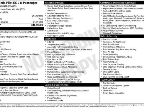 Used 2023 Honda Pilot EX-L image 43