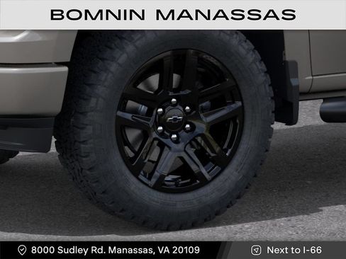 New 2026 Chevrolet Silverado 1500 Custom w/ Turbomax Blackout Package AWD/4WD image 9