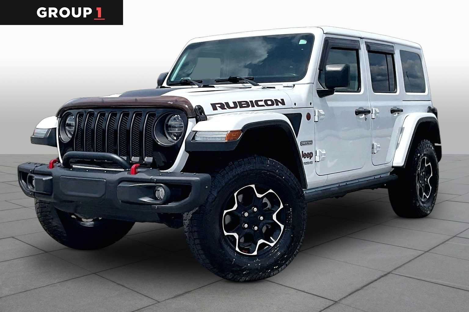 Used 2020 Jeep Wrangler Unlimited Rubicon w/ Quick Order Package 28Y Recon AWD/4WD image 1