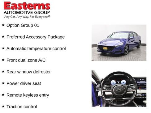 Used 2023 Hyundai Elantra Limited w/ Preferred Accessory Package FWD image 11