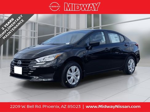 New 2025 Nissan Versa S w/ Trunk Package image 1