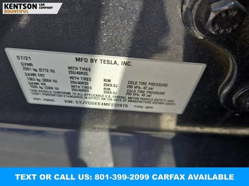 Used 2021 Tesla Model Y Long Range AWD/4WD image 11