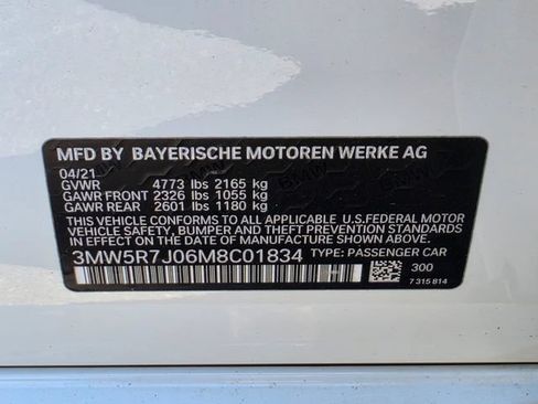 Used 2021 BMW 330i xDrive Sedan w/ Driving Assistance Package AWD/4WD image 33