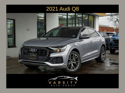 Used 2021 Audi Q8 Premium w/ Black Optic Package image 1