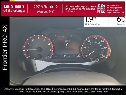 New 2026 Nissan Frontier PRO-4X w/ Pro-4x Convenience Package image 21