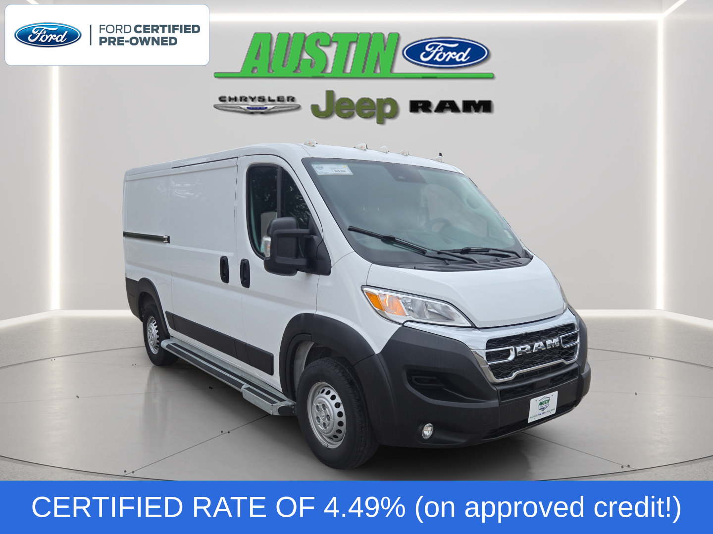 Used 2025 RAM ProMaster 2500 w/ U-Haul Equipment Group FWD image 7