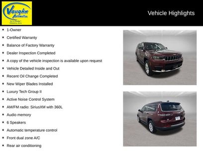 Used 2022 Jeep Grand Cherokee L Limited w/ Luxury Tech Group II